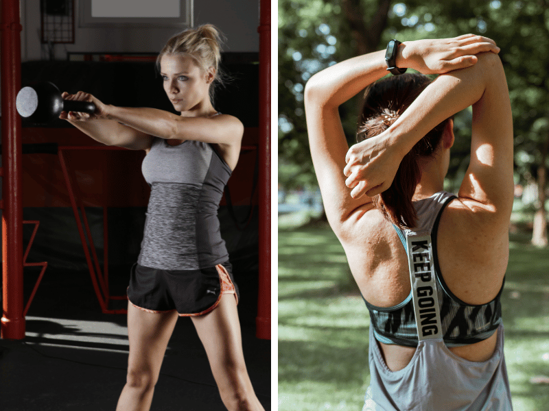 Mulheres fazendo exercísios. Modalidades de Treinamento – Opções Indoor e Outdoor